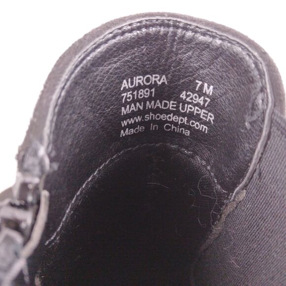 Jessica Cline AURORA Black Boots Booties Witchy Fairy Goth Vampire Womens 7 M - Picture 10 of 12